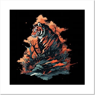 tiger Posters and Art